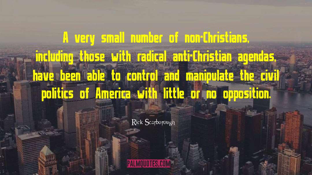 Anti Christian quotes by Rick Scarborough