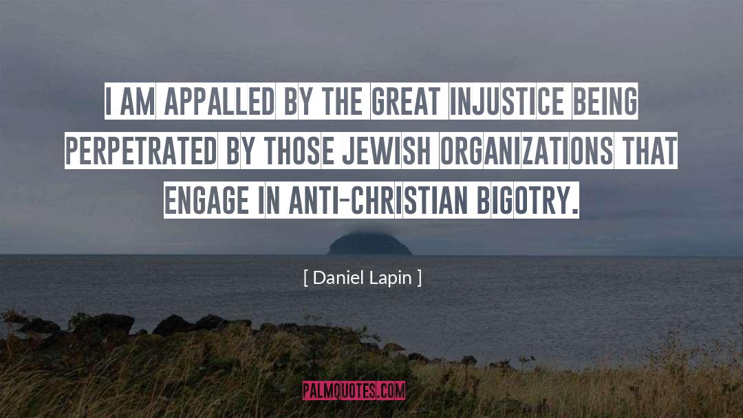 Anti Christian quotes by Daniel Lapin