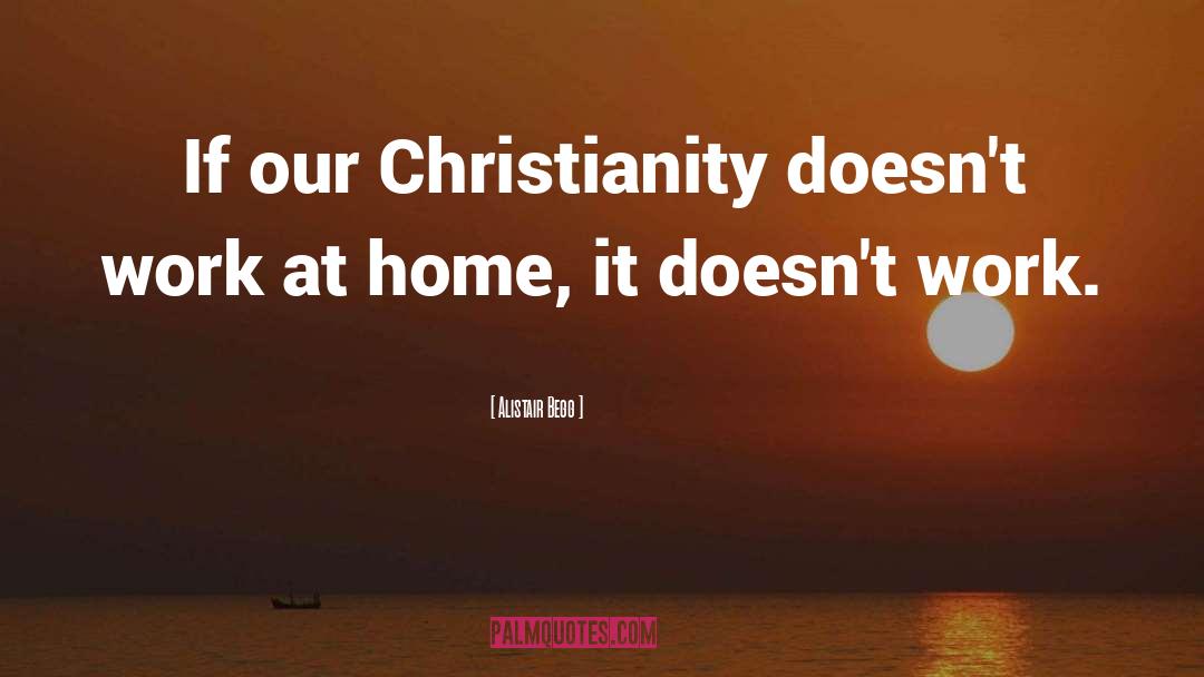 Anti Christianity quotes by Alistair Begg
