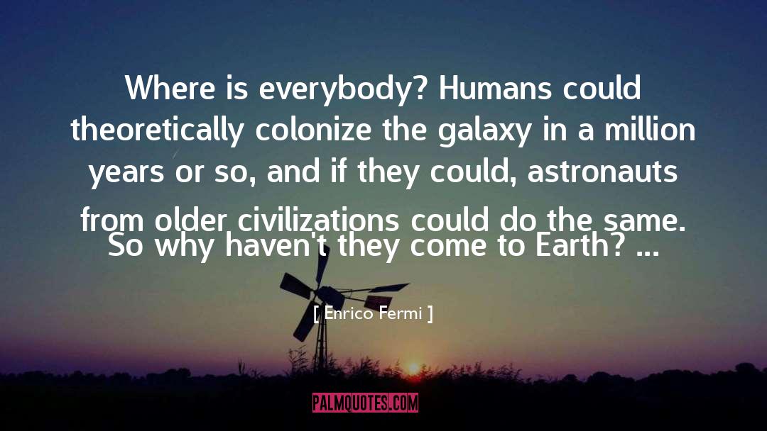 Anti Civilization quotes by Enrico Fermi
