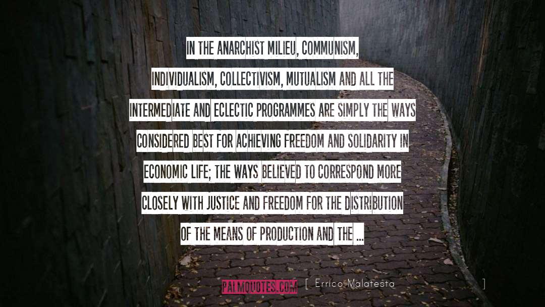Anti Communism quotes by Errico Malatesta