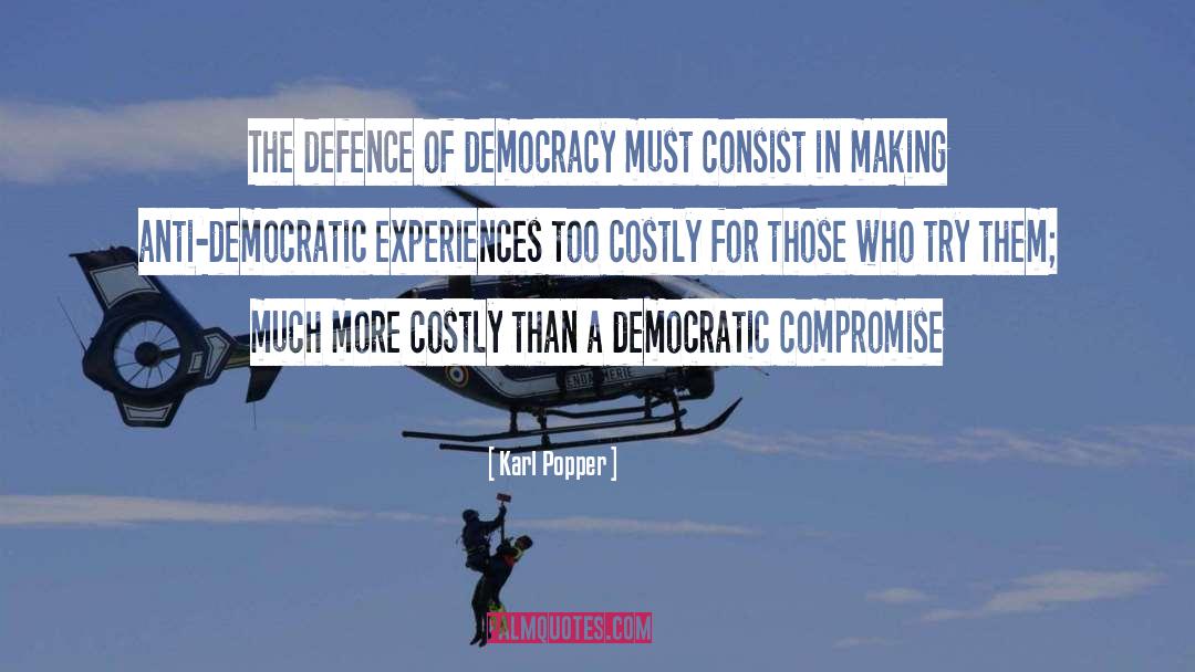 Anti Democratic Thought quotes by Karl Popper