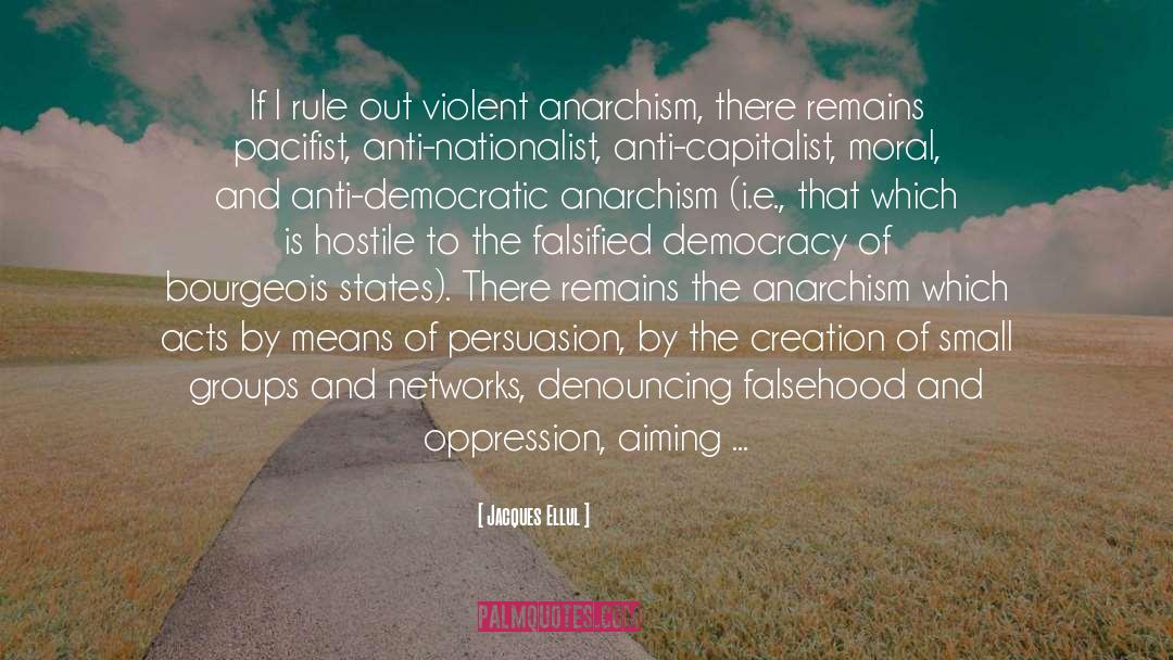 Anti Democratic Thought quotes by Jacques Ellul