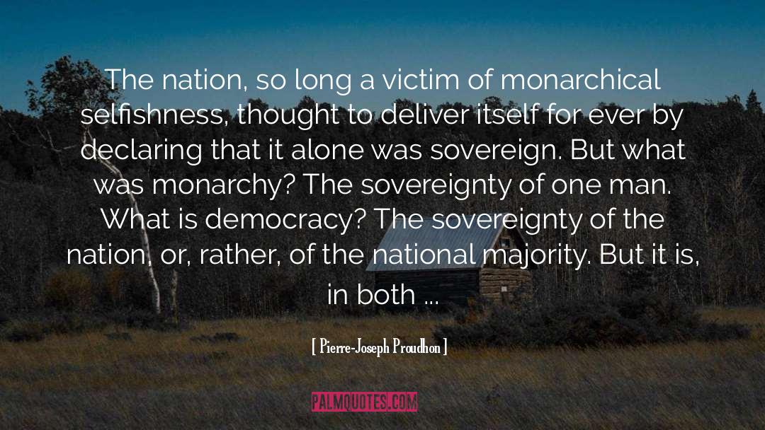 Anti Democratic Thought quotes by Pierre-Joseph Proudhon