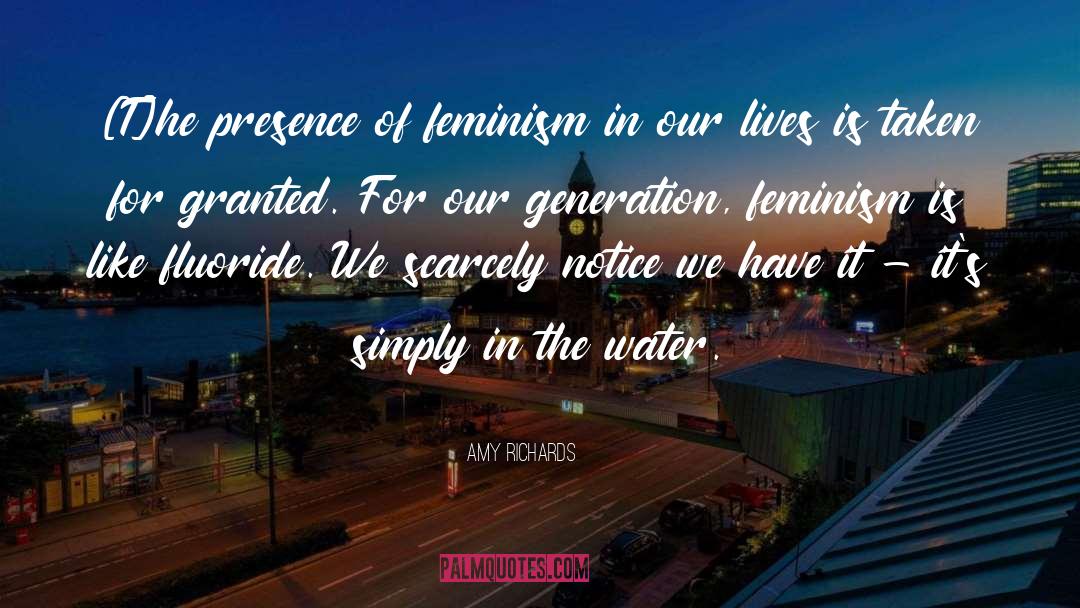 Anti Feminism quotes by Amy Richards