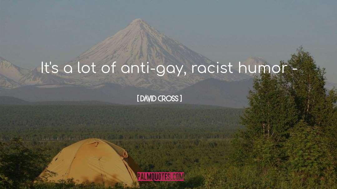 Anti Gay quotes by David Cross