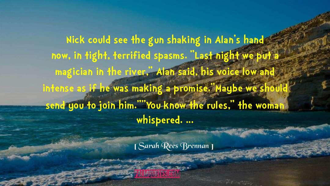 Anti Gun quotes by Sarah Rees Brennan