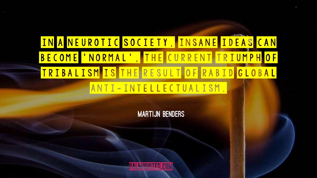 Anti Intellectualism quotes by Martijn Benders