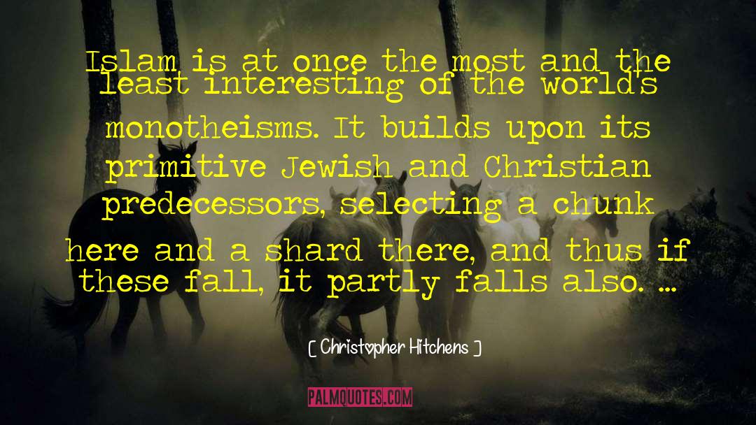 Anti Islam quotes by Christopher Hitchens