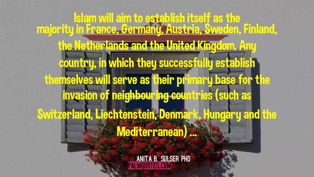 Anti Islam quotes by Anita B. Sulser PhD