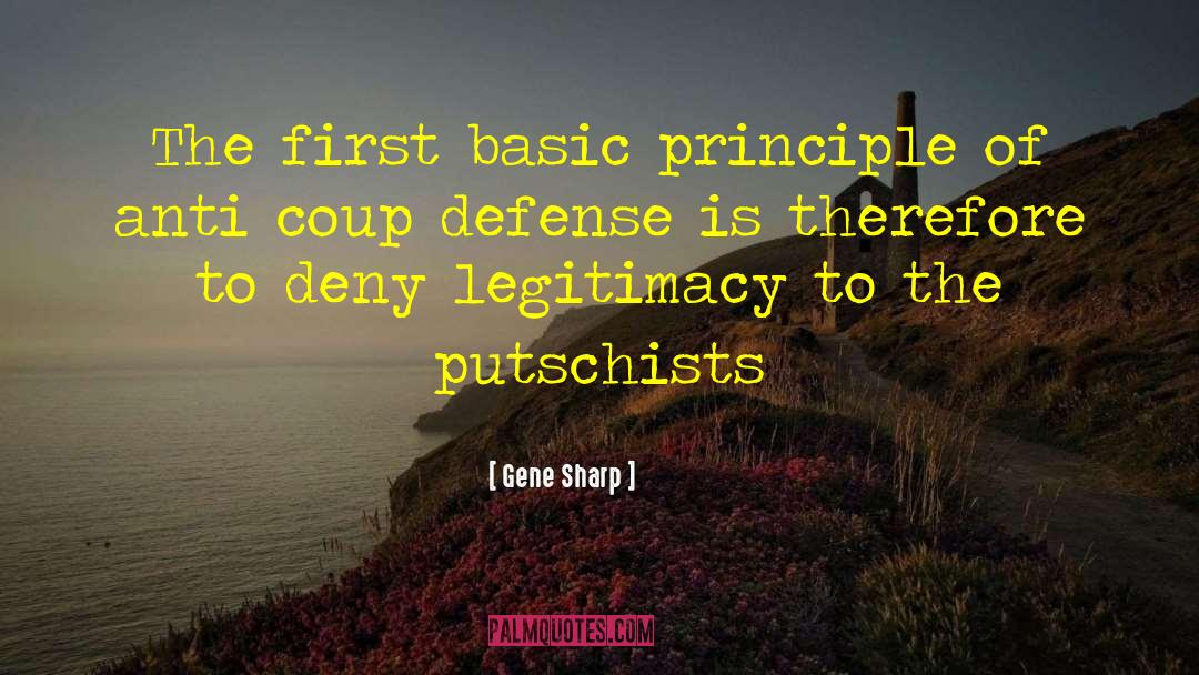 Anti Militarism quotes by Gene Sharp
