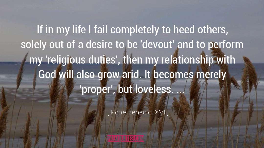 Anti Religious quotes by Pope Benedict XVI