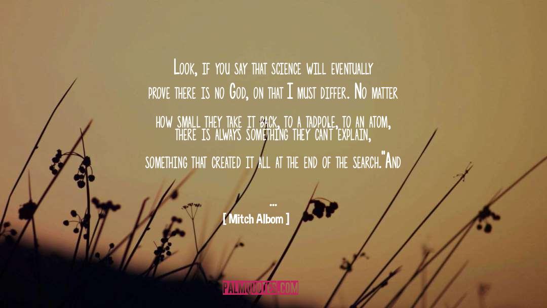 Anti Science quotes by Mitch Albom