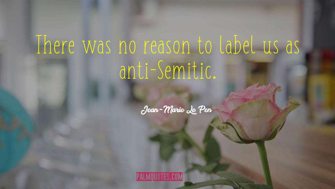 Anti Semitic quotes by Jean-Marie Le Pen