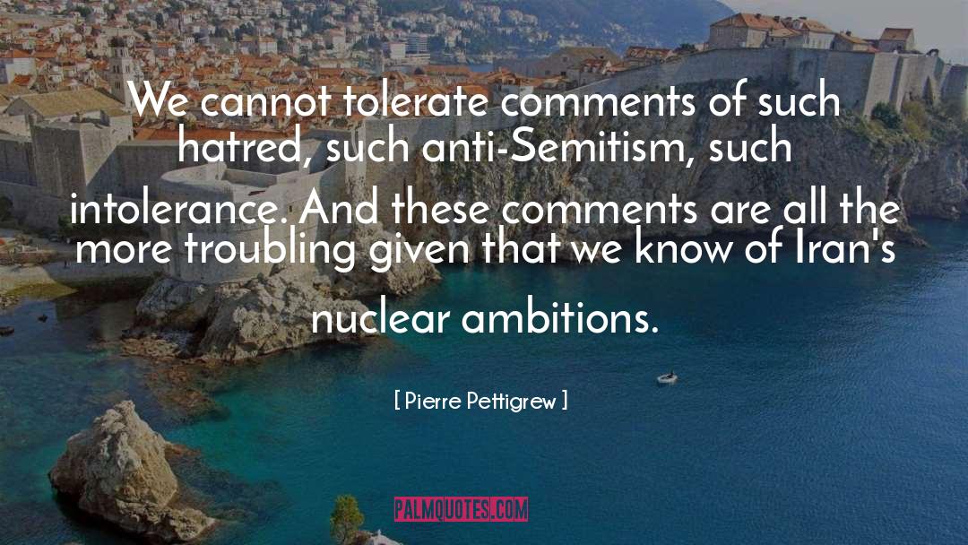 Anti Semitism quotes by Pierre Pettigrew