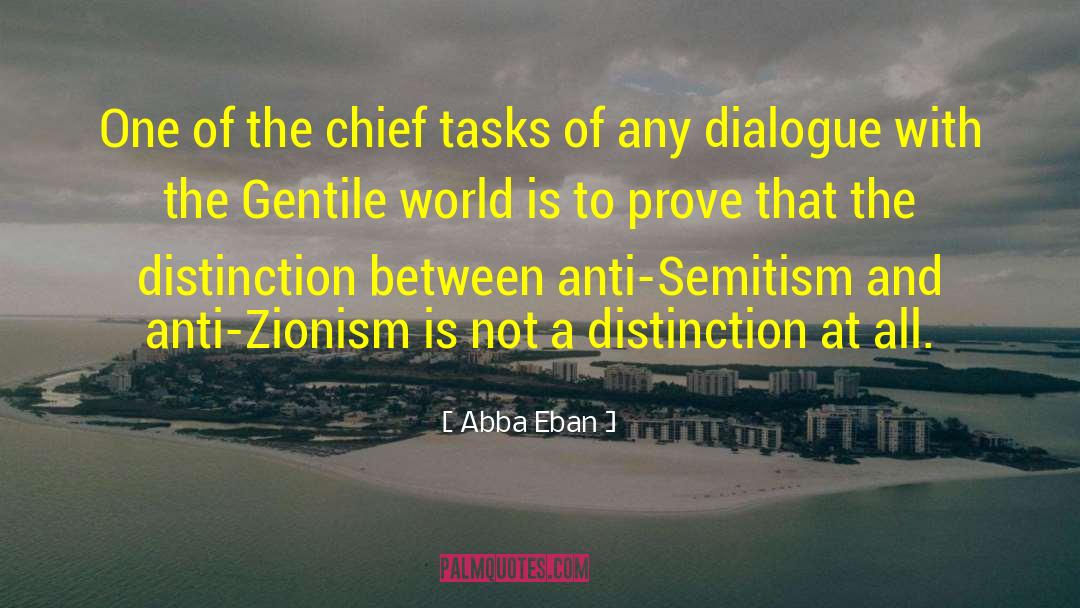 Anti Semitism quotes by Abba Eban