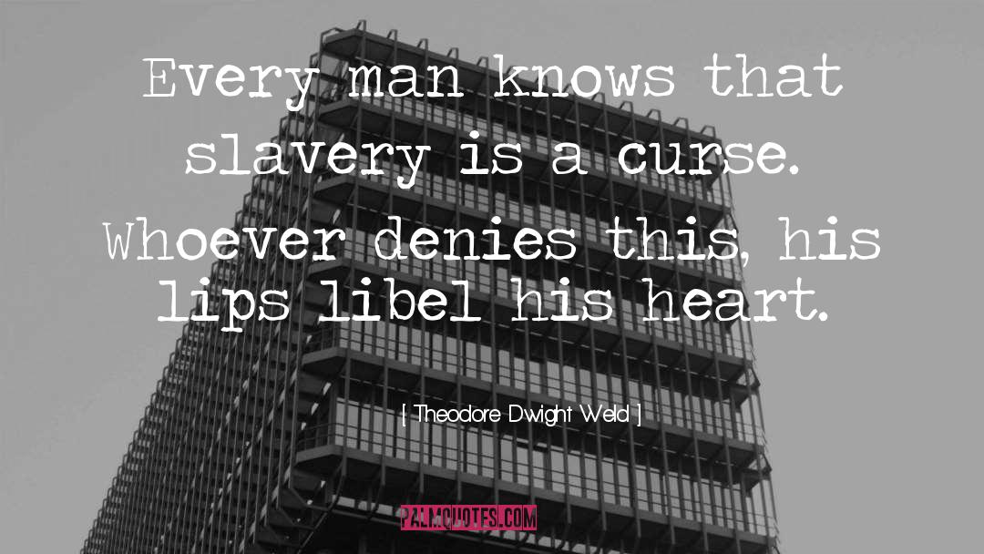 Anti Slavery quotes by Theodore Dwight Weld