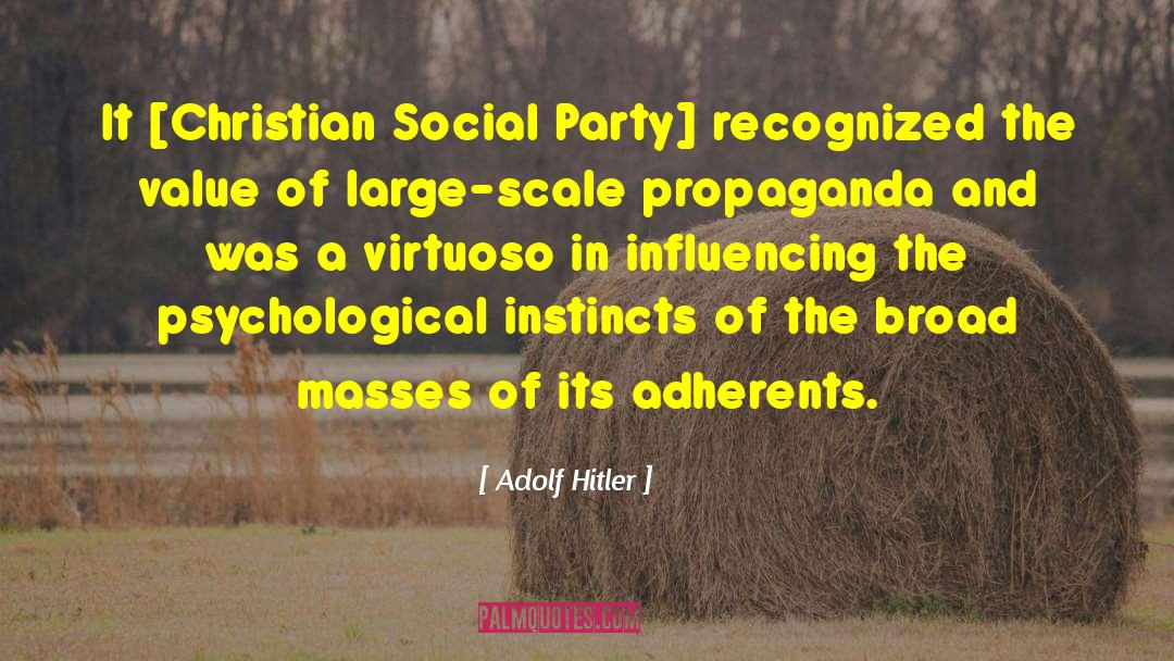 Anti Social Instincts quotes by Adolf Hitler