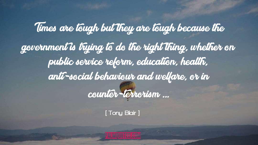 Anti Social quotes by Tony Blair