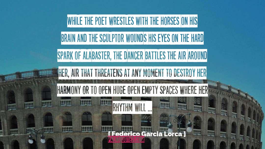 Anti Spaces quotes by Federico Garcia Lorca