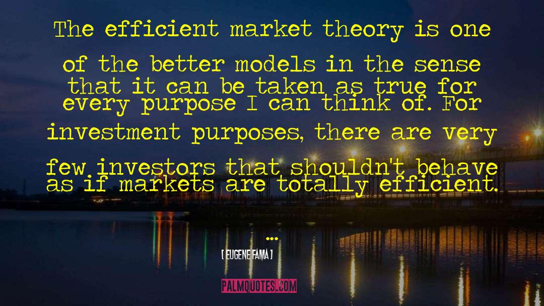 Anti Theory quotes by Eugene Fama