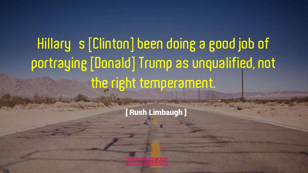 Anti Trump quotes by Rush Limbaugh