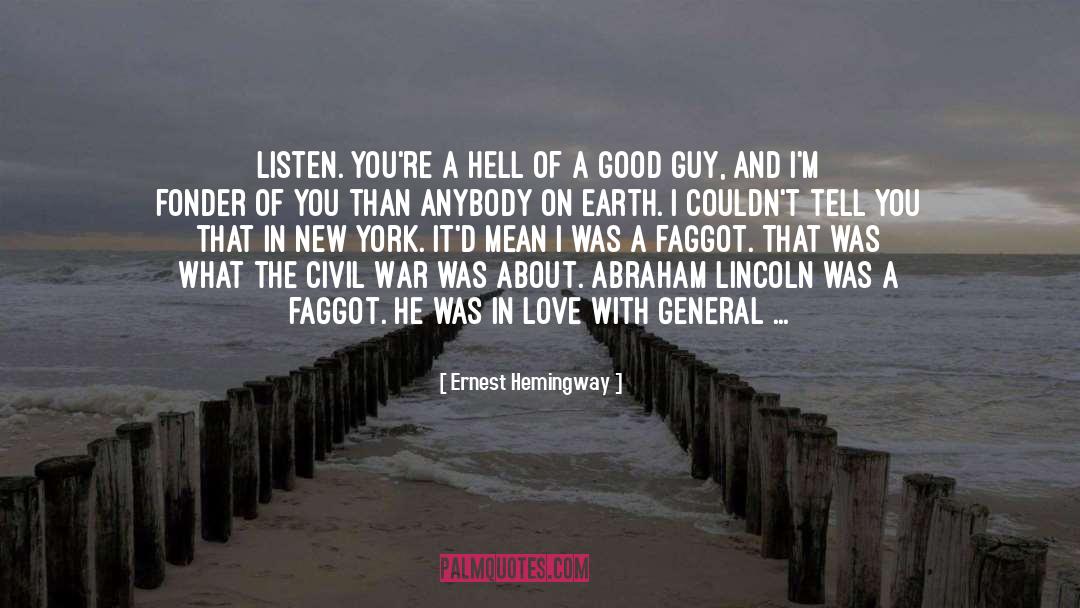 Anti War Movement quotes by Ernest Hemingway