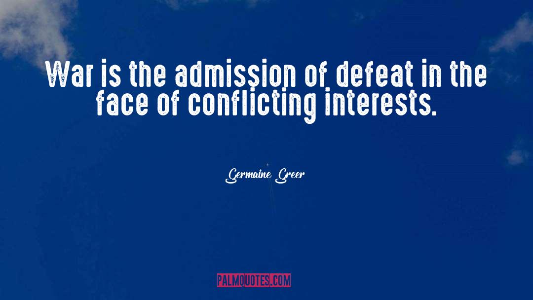 Anti War quotes by Germaine Greer