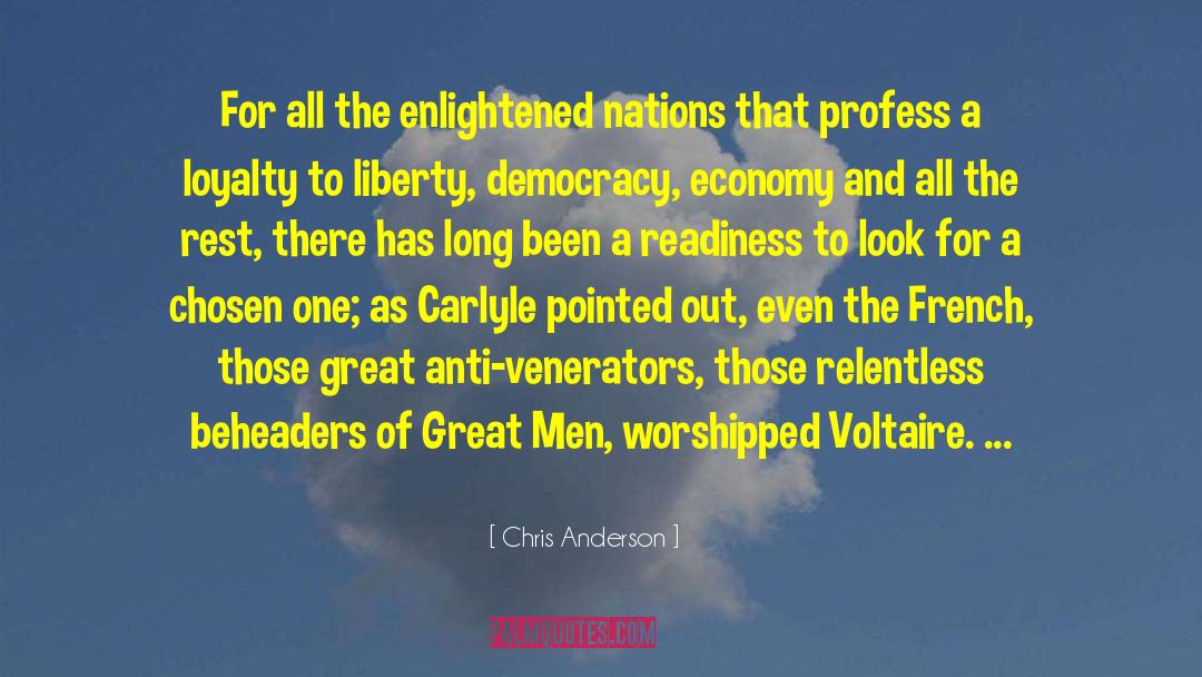 Anti Westernism quotes by Chris Anderson