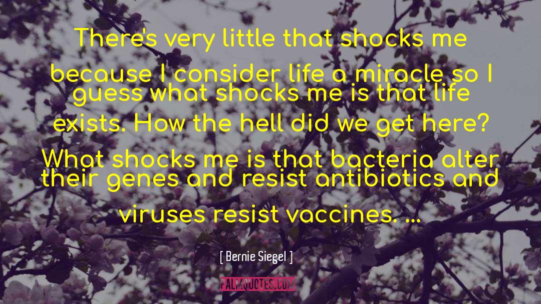 Antibiotics quotes by Bernie Siegel