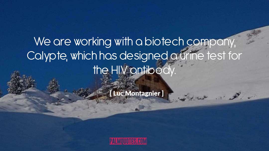 Antibody quotes by Luc Montagnier