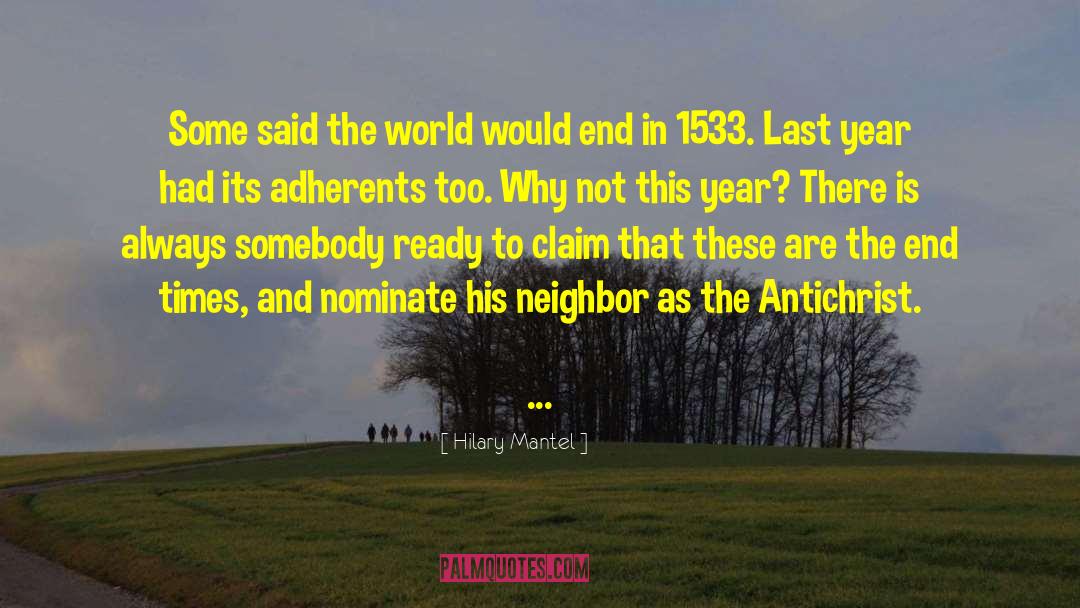 Antichrist quotes by Hilary Mantel