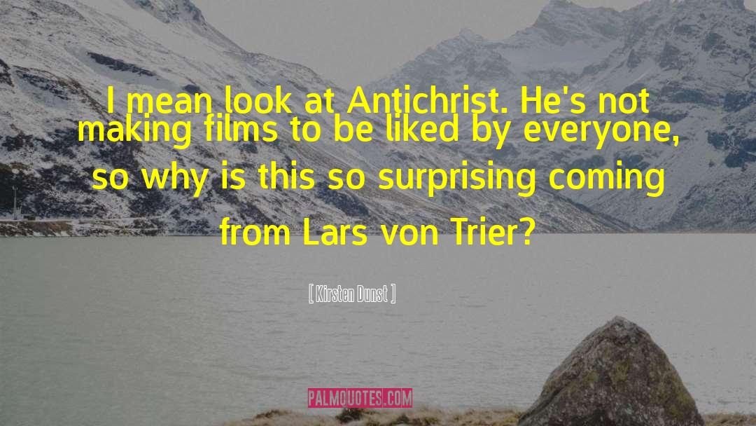 Antichrist quotes by Kirsten Dunst