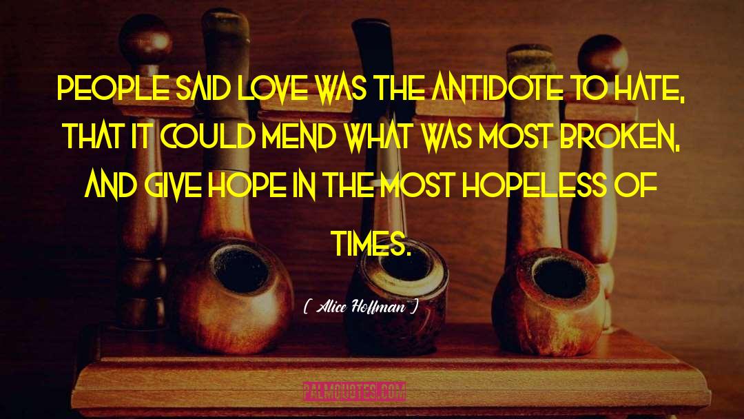 Antidote quotes by Alice Hoffman