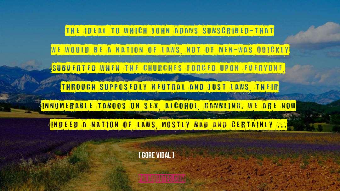 Antihuman quotes by Gore Vidal