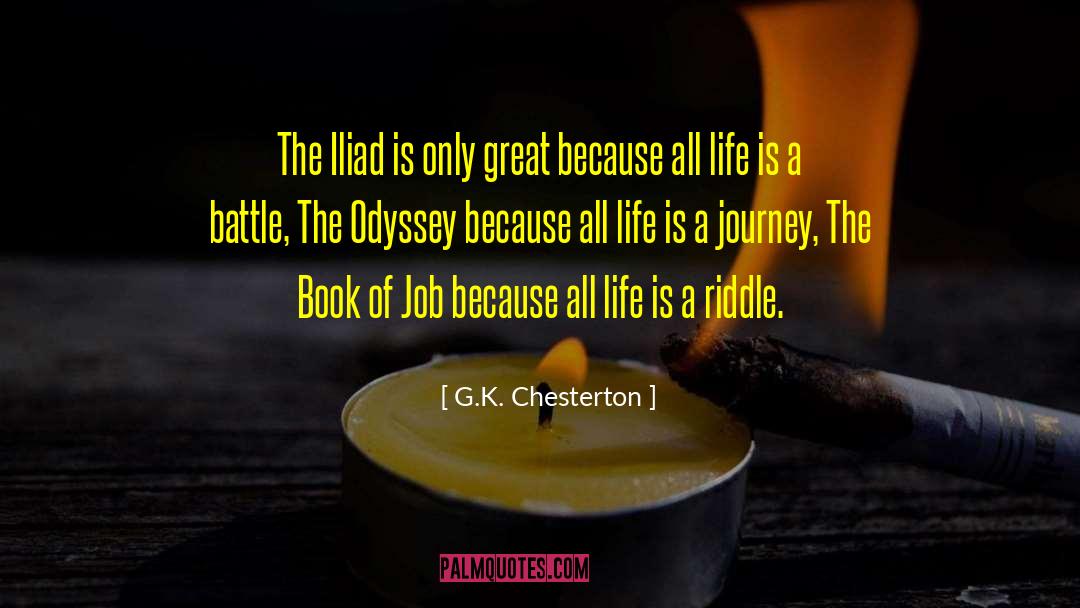 Antilochus The Iliad quotes by G.K. Chesterton