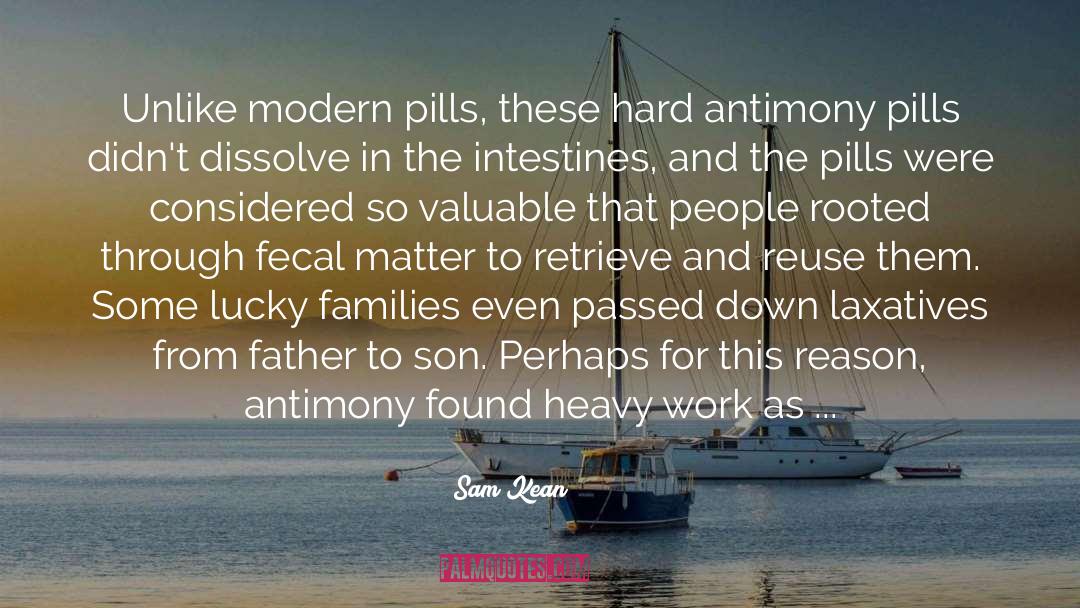 Antimony quotes by Sam Kean