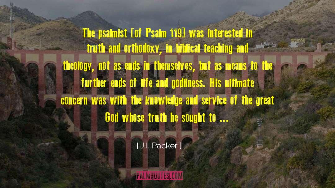 Antinomies In The Bible List quotes by J.I. Packer