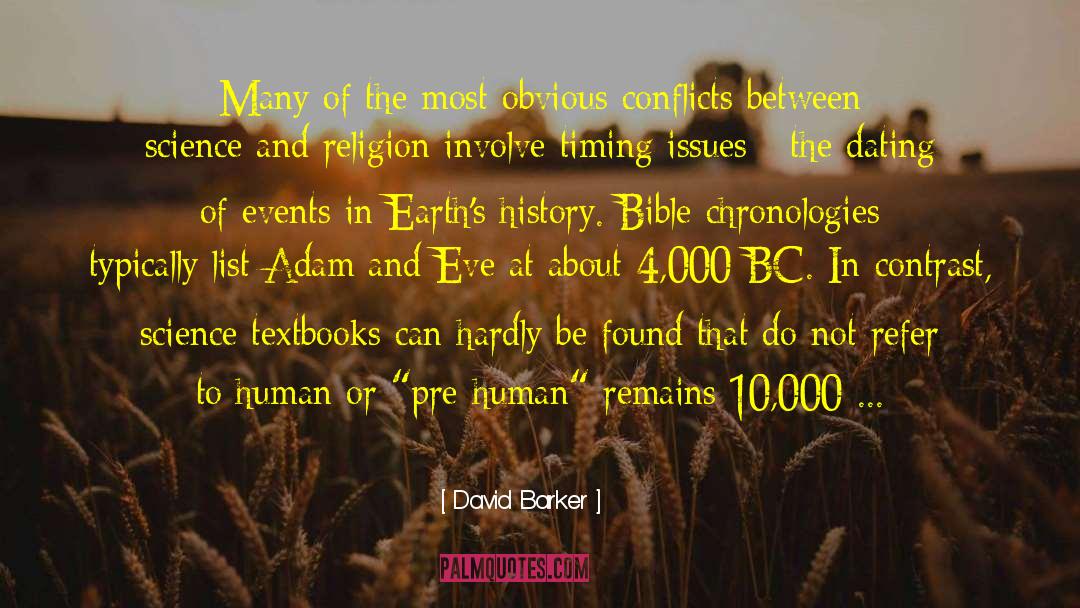 Antinomies In The Bible List quotes by David Barker