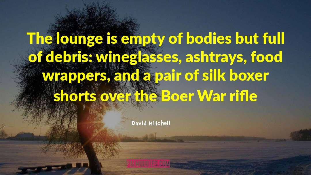Antinoos Lounge quotes by David Mitchell