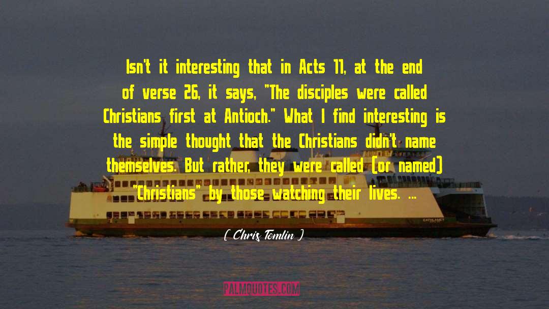 Antioch quotes by Chris Tomlin