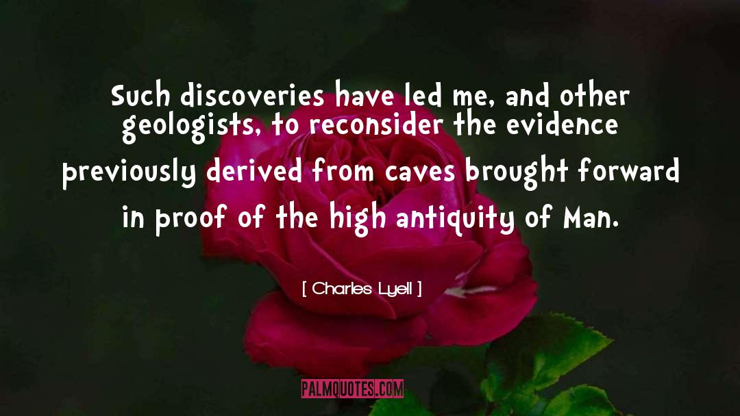 Antiquity quotes by Charles Lyell