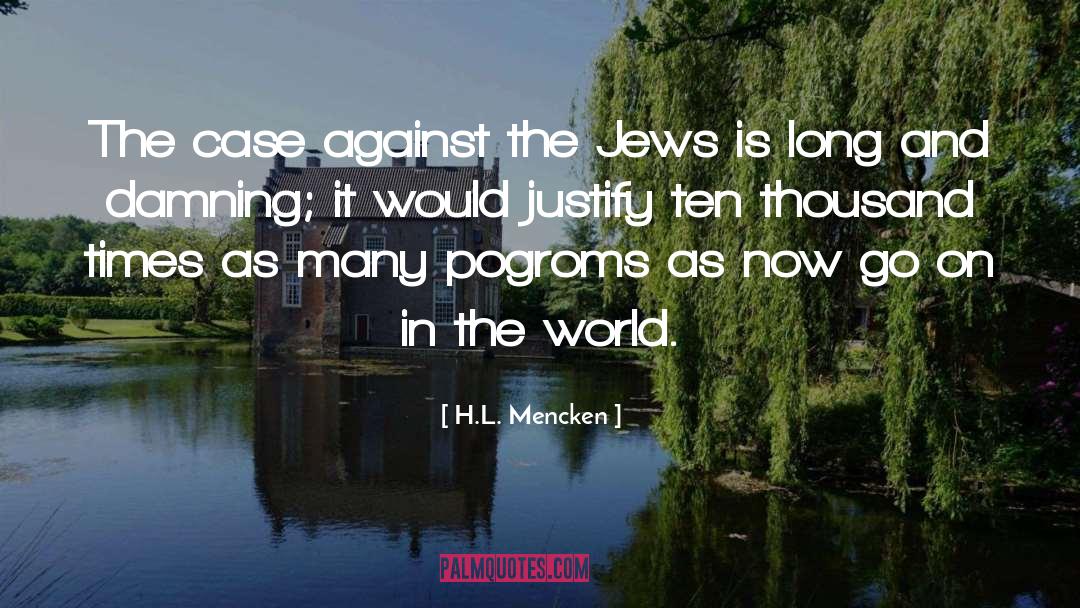 Antisemitism quotes by H.L. Mencken