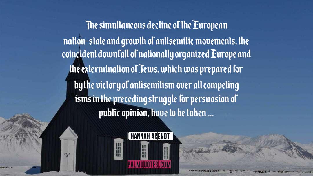 Antisemitism quotes by Hannah Arendt