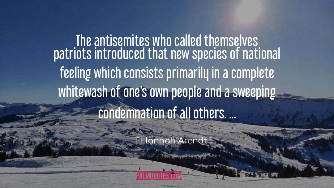 Antisemitism quotes by Hannah Arendt
