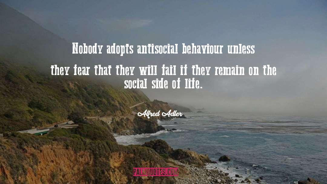 Antisocial quotes by Alfred Adler
