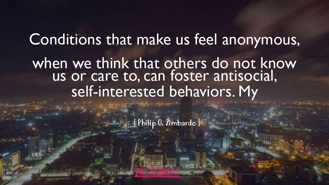 Antisocial quotes by Philip G. Zimbardo