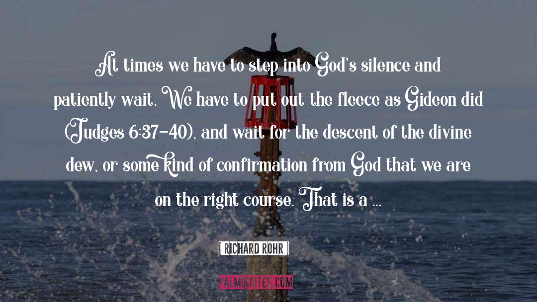 Antisocial Silence At Meals quotes by Richard Rohr