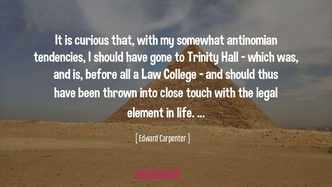 Antisocial Tendencies quotes by Edward Carpenter