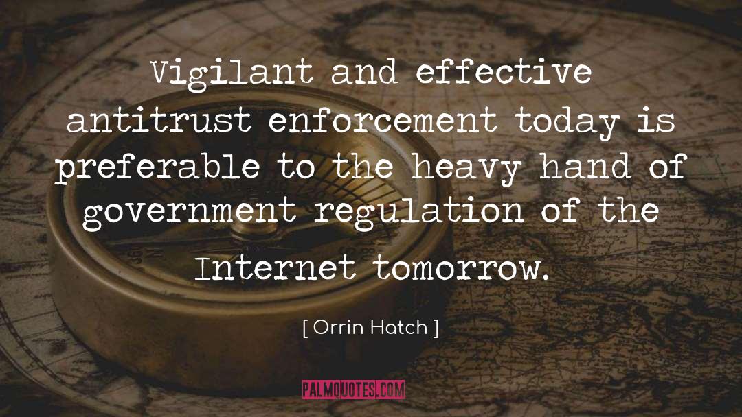 Antitrust quotes by Orrin Hatch